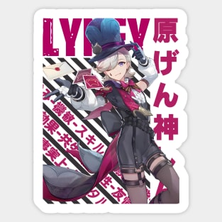 Genshin Impact - Lyney Sticker